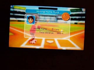 Let's play Wii Sports aflevering 2 : Baseball met training en wedstrijd