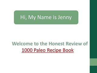 1000 Paleo Recipes book: My Honest Review