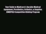 Your Guide to Medicare's Durable Medical Equipment Prosthetics Orthotics & Supplies (DMEPOS)