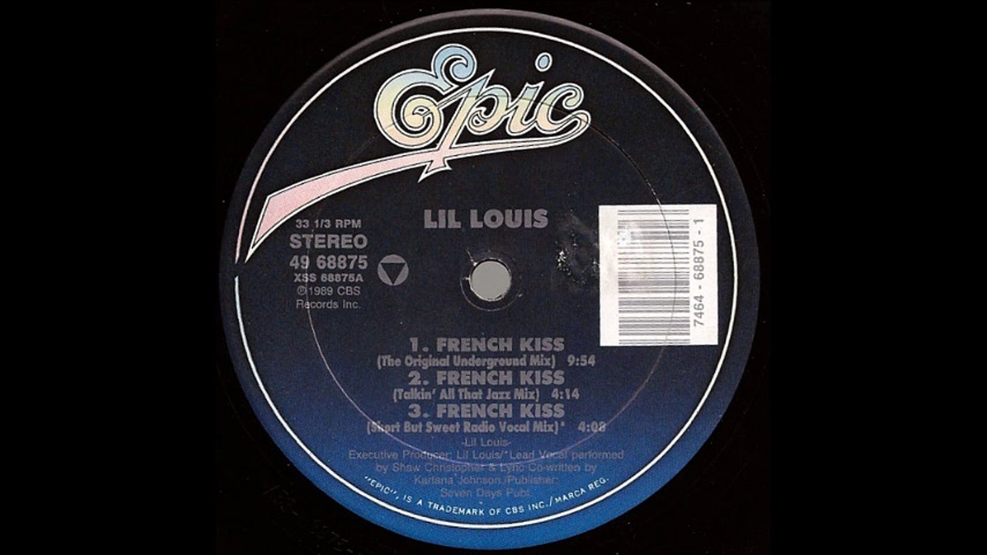 Lil Louis - French Kiss (The Original Underground Mix) (A1