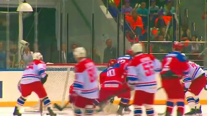 Путин хоккей в Сочи на день рождения, видео 7.10.2015