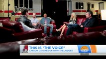 Christina Aguilera & Coaches - Today Show Interview: The Voice Season 10 (3/Feb/16)