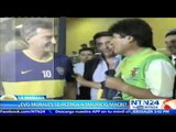 ¿Guiño de Morales a Macri? Presidentes de Bolivia y Argentina juegan fútbol en La Bombonera