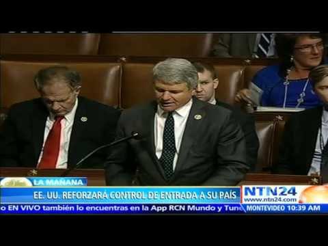 Cámara baja de Estados Unidos aprueba endurecer controles a viajeros de 38 países