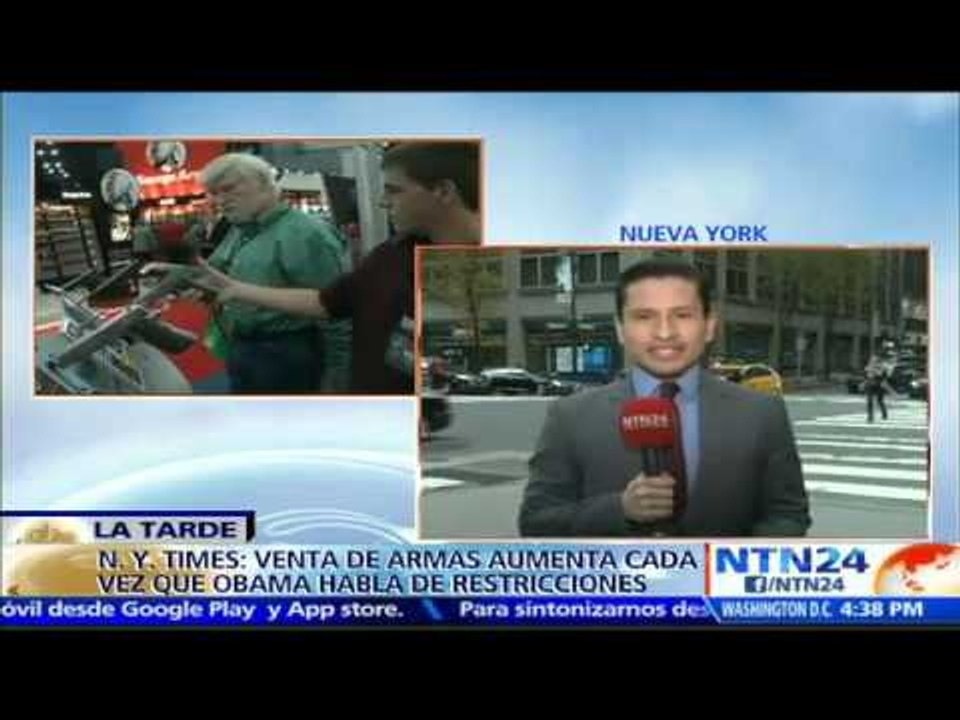 Polémica en Nueva York tras posible apertura de canal de televisión dedicado a compraventa de armas