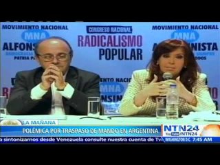 Tensión en Argentina por el traspaso de mando: Fernández no asistirá a la posesión de Macri