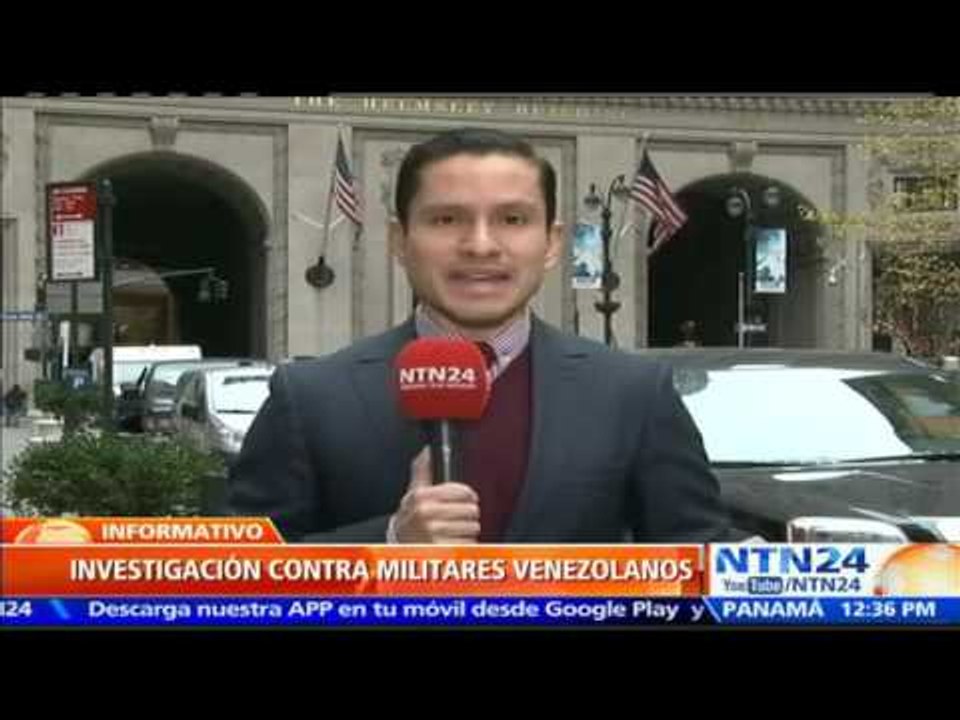 EE.UU acusará formalmente a militares venezolanos presuntamente involucrados con narcotráfico