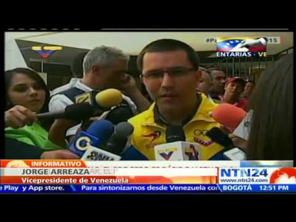 “Comicios son desafío para el pueblo de salir adelante con democracia”: Vicepresidente Jorge Arreaza