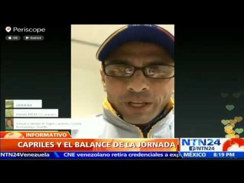 Hoy ganó el camino que nos permitirá cambiar para siempre a Venezuela: Henrique Capriles