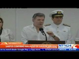 Juan Manuel Santos confirma el hallazgo del legendario galeón San José cerca de Cartagena de Indias
