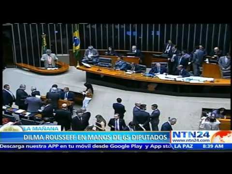 Futuro de Dilma Rousseff en la Presidencia de Brasil está en manos de 65 diputados de 23 partidos