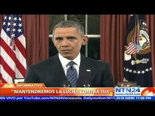 Tiroteo que dejó 14 muertos en San Bernardino fue "un acto de terrorismo": Barack Obama