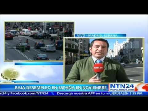 Gobierno de España celebra el bajo índice de desempleo que se registró en el mes de noviembre