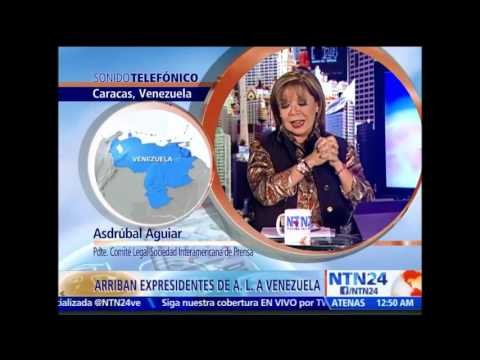 Ex Presidentes retenidos en aeropuerto venezolano fueron liberados tras una hora y 45 minutos