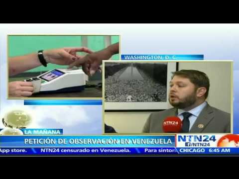 Congresistas estadounidenses piden que se realicen elecciones libres y transparentes en Venezuela