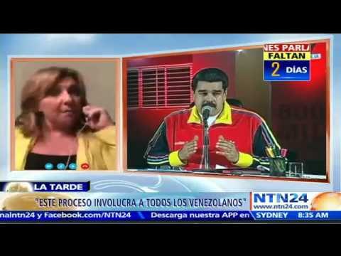 Existen prácticamente dos Venezuela enfrentadas una a otra : Internacionalista Giovanna de Michele