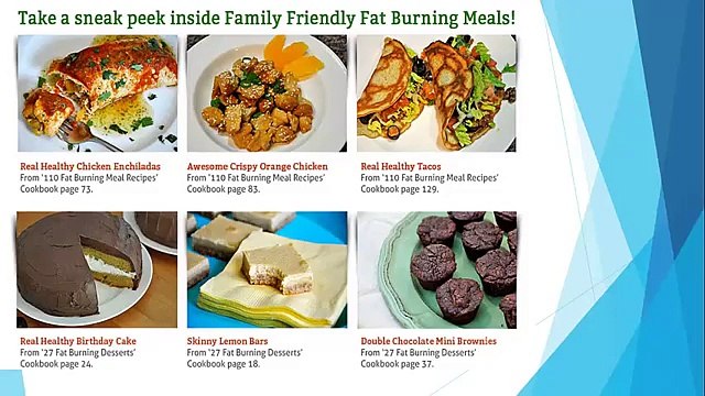 Family friendly Fat Burning Meals [ Review] - Fat burning meal plan