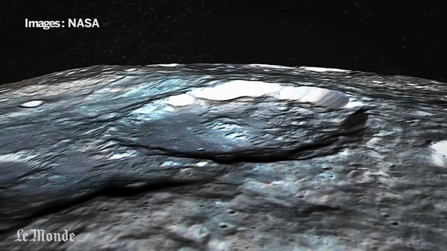 Cérès : vol au dessus d'une planète naine