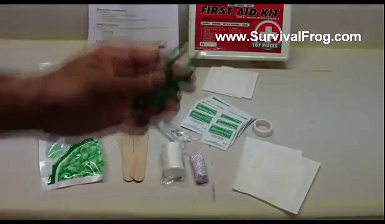 Guardian 107 Piece First Aid Kit | Survival Frog Gear Reviews