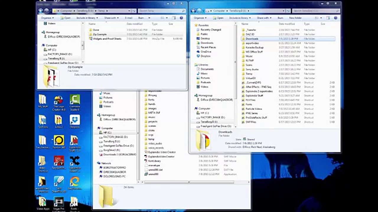 Explaindio 2.x: File System Management