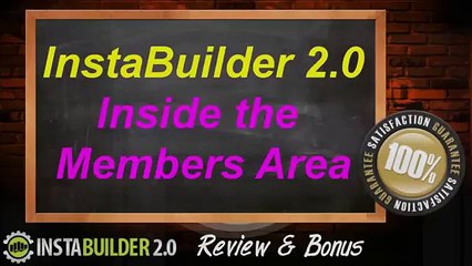 InstaBuilder 2.0 Review & Bonus - Members Area Sneak Peak