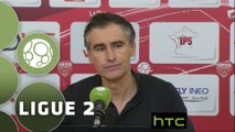 Conférence de presse Dijon FCO - Valenciennes FC (1-0) : Olivier DALL'OGLIO (DFCO) - Faruk HADZIBEGIC (VAFC) - 2015/2016