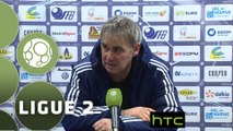 Conférence de presse US Créteil-Lusitanos - FC Sochaux-Montbéliard (1-1) : Laurent ROUSSEY (USCL) - Albert CARTIER (FCSM) - 2015/2016
