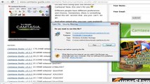 How to install Camtasia studio