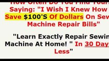 How To Repair Your Sewing Machine??? 
