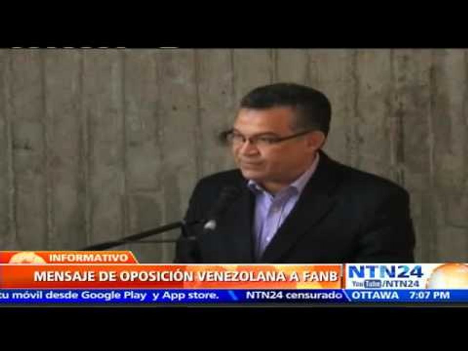 Oposición venezolana pide respetar la voluntad del pueblo en las urnas el 6 de diciembre