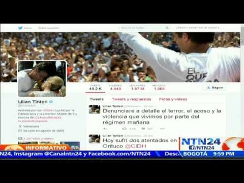 Lilian Tintori denuncia que Luis Manuel Díaz fue asesinado en un atentado en su contra