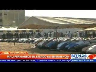 Mali rinde último homenaje a empleados de hotel muertos en atentado perpetrado por yihadistas