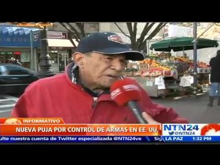 Políticos de NY urgen al Congreso tramitar ley para el control de armas