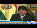 Morales invita a Insulza a Bolivia luego de que fuera elegido agente del Estado chileno ante la CIJ