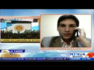 “Estamos ante un momento histórico”: Patricio Giusto sobre vuelta Presidencial en Argentina