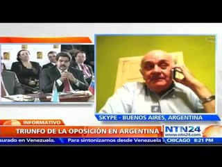 Triunfo de Macri es “oxígeno” para una América Latina que necesita un cambio: Diputado argentino