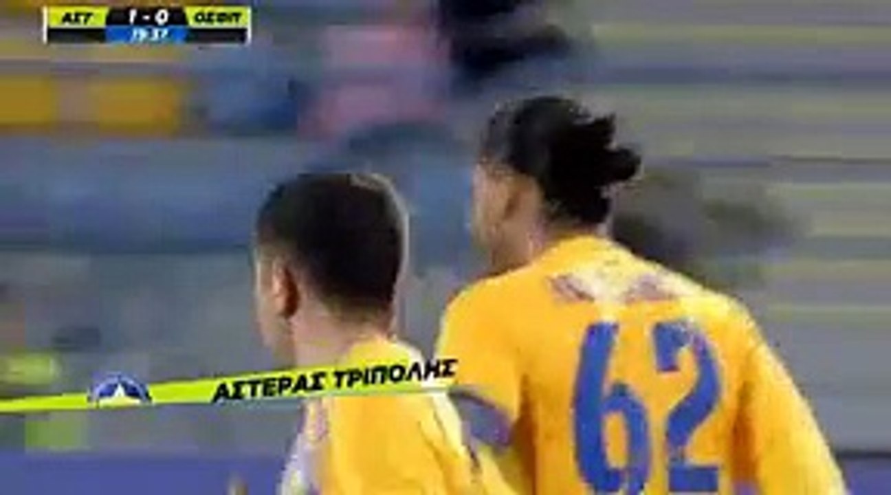 Asteras Tripolis 1-0 Olympiacos Walter Iglesias Goal  03.02.2016