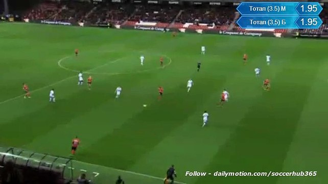 1-0 Mevlüt Erding Goal - Guingamp v. Troyes - 03.02.2016