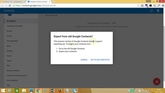 How to Export all your Gmail Contacts?