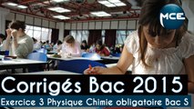 Bac 2015: corrigés vidéo Physique Chimie Obligatoire Bac S exercice 3 « Micro-texturation de surface par un laser femtoseconde »