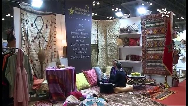 الصناعة التقليدية المغربية حاضرة بالمعرض الدولي لعالم المنزل و الديكور بنيويورك