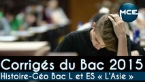 Bac 2015: corrigés vidéo Histoire Géographie Bac L et Bac ES « L' Asie du Sud et de l' est, les défis de la population et de la croissance »