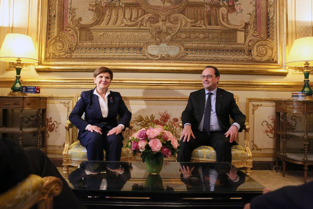 Déclaration conjointe avec Beata Szydlo, Première ministre de la République de Pologne