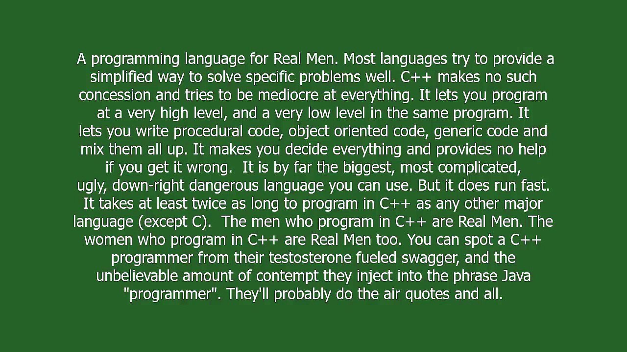 C++ meaning and pronunciation video Dailymotion
