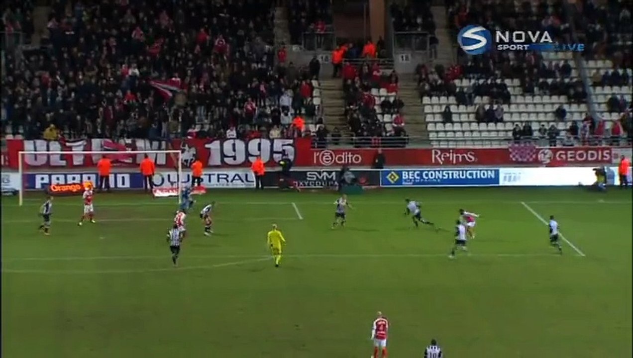 Hamari Traoré Goal - Stade Reims 1-1 Angers SCO 03.01.2016 HD