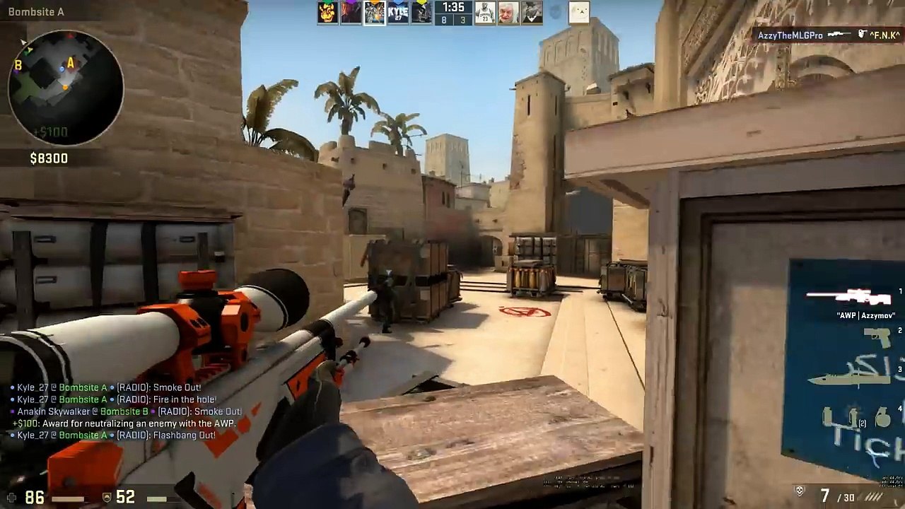 CS GO FUNNY MOMENTS - EPIC CLUTCH FAIL, FLICK OF DA WRIST, GABENS PRESENT(Funny Moments)