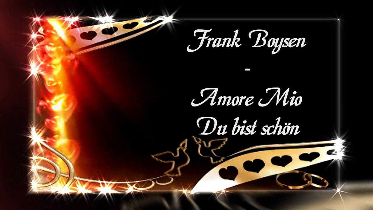 Frank Boysen - Amore Mio-Coverversion - Hansi Hinterseer