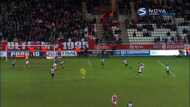1-1 Hamari Traoré Goal France Ligue 1 - 03.01.2016, Stade Reims 1-1 Angers SCO