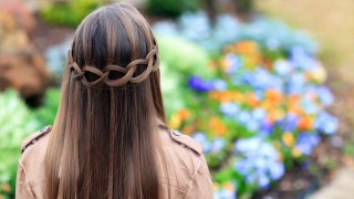 Loop Waterfall Braid Cute Hairstyles | Natural Beauty TIps