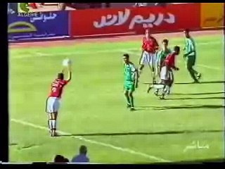 Algérie 1 Egypte 1 But de Yacine Bezzaz Qualification Mondial 2002